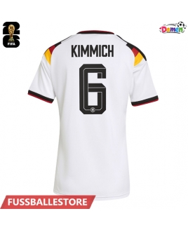 Günstige Deutschland Joshua Kimmich #6 Heimtrikot Damen WM 2026 Kurzarm